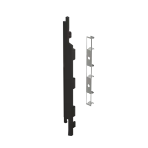 Keralit Eindkap voor 2815 links (5 stuks) - Grafietzwart (per stuk)