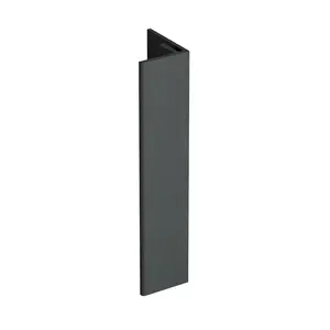 Keralit Verlengd eindprofiel 17x44 mm - Antraciet (1 x 400 cm)