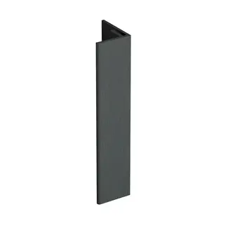 Keralit Verlengd eindprofiel 17x44 mm - Antraciet