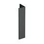 Keralit Verlengd eindprofiel 17x44 mm - Antraciet (1 x 400 cm)