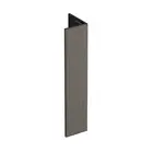Keralit Verlengd eindprofiel 17x44 mm - Bruingrijs