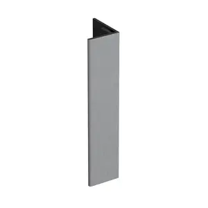 Keralit Verlengd eindprofiel 17x44 mm - Grijs (1 x 400 cm)