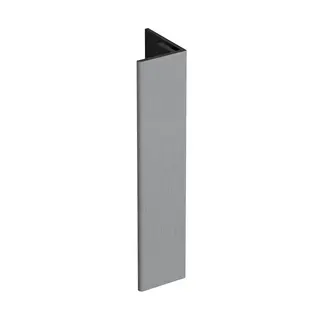 Keralit Verlengd eindprofiel 17x44 mm - Grijs