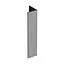 Keralit Verlengd eindprofiel 17x44 mm - Grijs