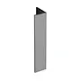 Keralit Verlengd eindprofiel 17x44 mm - Grijs