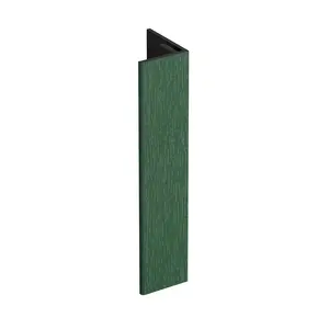 Keralit Verlengd eindprofiel 17x44 mm - Mosgroen (1 x 400 cm)