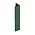 Keralit Verlengd eindprofiel 17x44 mm - Mosgroen