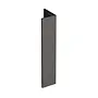 Keralit Verlengd eindprofiel 17x44 mm - Kwartsgrijs