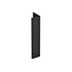 Keralit Verlengd eindprofiel 17x44 mm – Grafietzwart (1 x 400 cm)