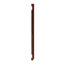 Keralit Eindkap dakrand 350 mm - Wijnrood (per 2 stuk)