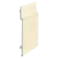 Novicell Sponningdeel 167mm grove nerf - Savanne crème