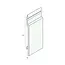 Novicell Sponningdeel 167mm grove nerf - Savanne crème