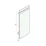 Novicell Potdeksel 167 mm grove nerf - Sahara beige