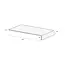 Lignodur Overzetvensterbank 30 cm - Wit