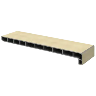 Lignodur Stone Vensterbank 25 cm - Travertin
