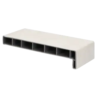 Lignodur Vensterbank 30 cm, voorzijde 45 mm - Marmer