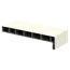 Lignodur Vensterbank 30 cm, voorzijde 45 mm - Wit