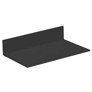 Heering Hoekprofiel 90 x 30 x 2 mm - Zwart (1 x 600 cm)
