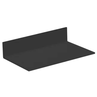 Heering Hoekprofiel 60 x 20 x 2 mm - Zwart (1 x 600 cm)