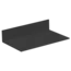 Heering Hoekprofiel 60 x 20 x 2 mm - Zwart (1 x 600 cm)