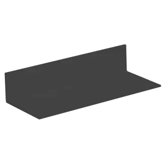 Heering Hoekprofiel 50 x 30 x 2 mm - Zwart (1 x 600 cm)
