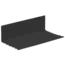 Heering Hoekprofiel geperforeerd 60 x 30 x 2 mm - Zwart (1 x 300 cm)