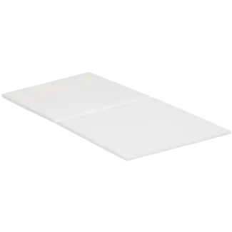 Heering Vouwhoekprofiel 120 x 120 x 3 mm - Wit (Renolit) (1 x 600 cm)