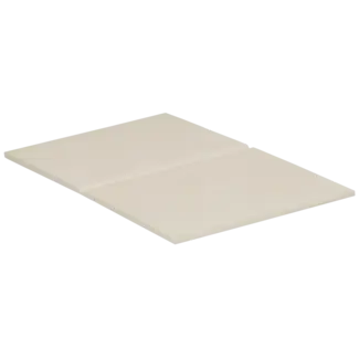 Heering Vouwhoekprofiel 80 x 80 x 3 mm - Crème (Renolit) (1 x 600 cm)