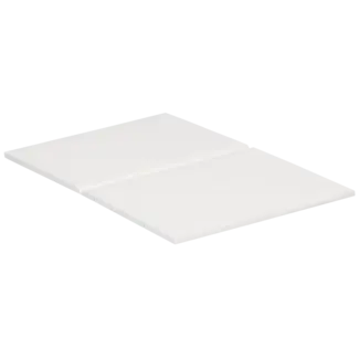 Heering Vouwhoekprofiel 80 x 80 x 3 mm - Wit (1 x 600 cm)