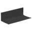 Heering Hoekprofiel geperforeerd 30 x 30 x 2 mm - Zwart (1 x 300 cm)