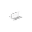 Heering Hoekprofiel geperforeerd 30 x 30 x 2 mm - Zwart (1 x 300 cm)