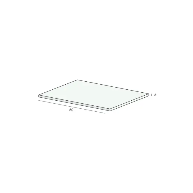 Heering Platprofiel 50 x 3 mm - Zwart (1 x 600 cm)