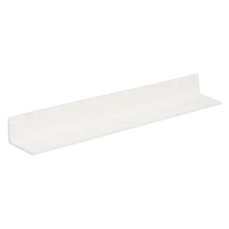 Heering Hoekprofiel 20 x 10 x 2 mm - Wit (1 x 600 cm)