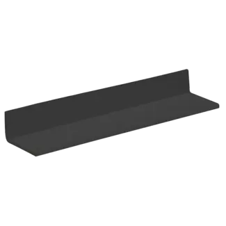 Heering Hoekprofiel 24 x 12 x 2 mm - Zwart (1 x 520 cm)