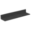 Heering Hoekprofiel 24 x 12 x 2 mm - Zwart (1 x 520 cm)
