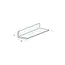Heering Hoekprofiel 20 x 10 x 2 mm - Wit (1 x 600 cm)
