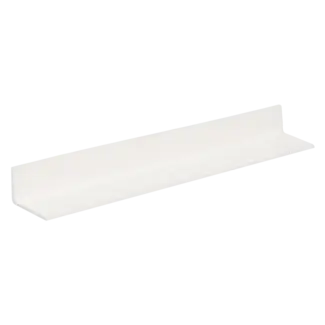 Heering Hoekprofiel 20 x 10 x 1 mm - Wit (1 x 275 cm)