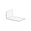 Heering Hoekprofiel 100 x 40 x 2 mm - Wit (1 x 600 cm)