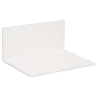 Heering Hoekprofiel 120 x 120 x 3 mm - Wit (1 x 600 cm)