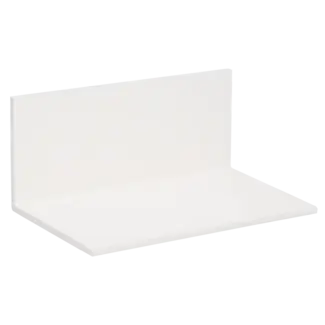 Heering Hoekprofiel 60 x 60 x 2 mm - Wit (1 x 600 cm)