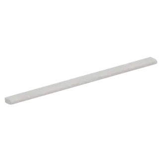 Heering Platprofiel 7 x 3 mm, 1 zijde afgerond - Grijs (1 x 100 cm)