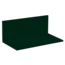 Heering Hoekprofiel 50 x 50 x 3 mm - Donkergroen (Renolit) (1 x 600 cm)