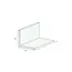 Heering Hoekprofiel 50 x 50 x 3 mm - Wit (1 x 600 cm)