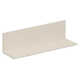 Heering Hoekprofiel 40 x 40 x 2 mm - Crème (Renolit) (1 x 600 cm)