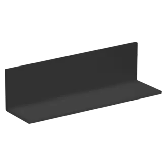 Heering Hoekprofiel 40 x 40 x 2 mm - Zwart (1 x 600 cm)