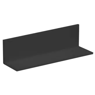 Heering Hoekprofiel 40 x 40 x 1,5 mm - Zwart (1 x 260 cm)