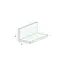 Heering Hoekprofiel 40 x 40 x 3 mm - Wit (1 x 600 cm)