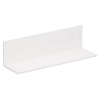Heering Hoekprofiel 40 x 40 x 1,5 mm - Wit (1 x 260 cm)
