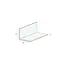 Heering Hoekprofiel 35 x 35 x 1,2 mm - Zwart (1 x 275 cm)