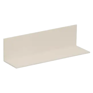 Heering Hoekprofiel 30 x 30 x 2 mm - Crème (Renolit) (1 x 600 cm)